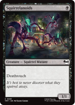 Squirrelanoids (FOIL) single card from Magic: the Gathering