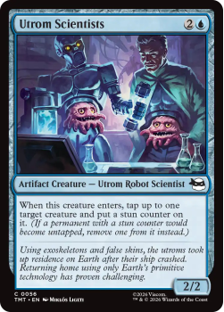 Utrom Scientists (FOIL) single card from Magic: the Gathering