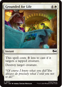 Grounded for Life (FOIL) single card from Magic: the Gathering