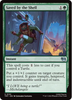 Saved by the Shell single card from Magic: the Gathering