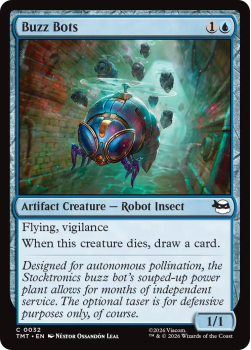 Buzz Bots (FOIL) single card from Magic: the Gathering