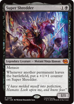 Super Shredder single card from Magic: the Gathering