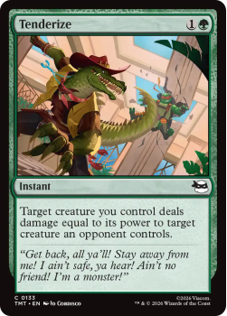 Tenderize single card from Magic: the Gathering