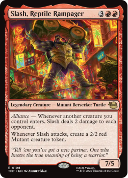 Slash, Reptile Rampager single card from Magic: the Gathering
