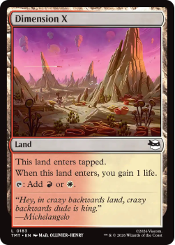 Dimension X (FOIL) single card from Magic: the Gathering