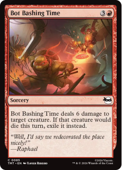 Bot Bashing Time (FOIL) single card from Magic: the Gathering