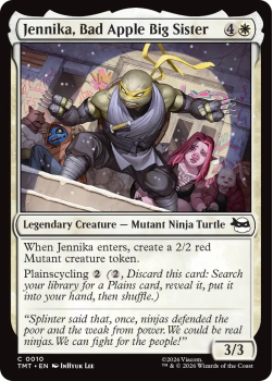 Jennika, Bad Apple Big Sister (FOIL) single card from Magic: the Gathering