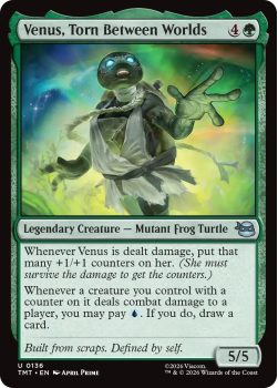 Venus, Torn Between Worlds single card from Magic: the Gathering