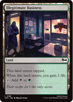 Illegitimate Business (FOIL) single card from Magic: the Gathering
