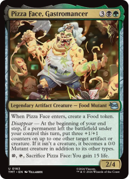 Pizza Face, Gastromancer (FOIL) single card from Magic: the Gathering