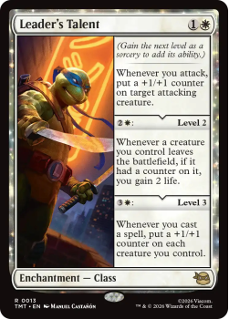 Leader's Talent single card from Magic: the Gathering