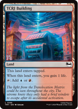 TCRI Building (FOIL) single card from Magic: the Gathering