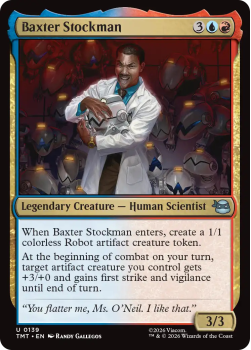 Baxter Stockman (FOIL) single card from Magic: the Gathering