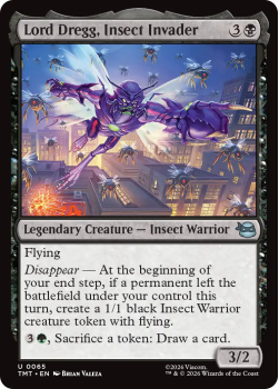 Lord Dregg, Insect Invader (FOIL) single card from Magic: the Gathering