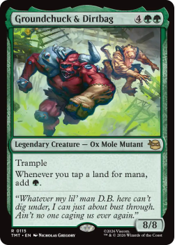 Groundchuck & Dirtbag single card from Magic: the Gathering