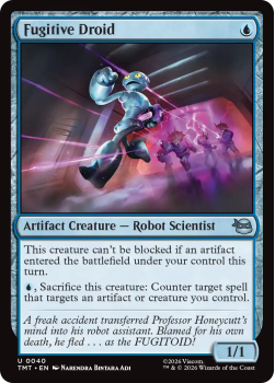 Fugitive Droid single card from Magic: the Gathering