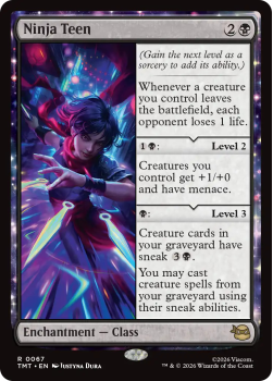 Ninja Teen single card from Magic: the Gathering