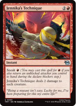 Jennika's Technique (FOIL) single card from Magic: the Gathering