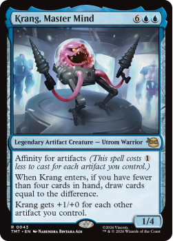 Krang, Master Mind single card from Magic: the Gathering