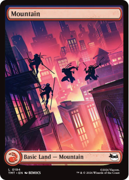 Mountain (FOIL) single card from Magic: the Gathering