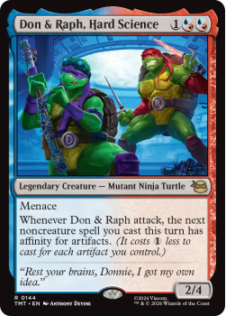 Don & Raph, Hard Science single card from Magic: the Gathering