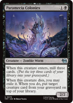 Paramecia Coloniex single card from Magic: the Gathering