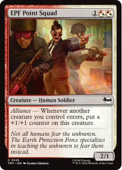 EPF Point Squad (FOIL) single card from Magic: the Gathering
