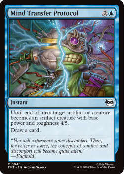 Mind Transfer Protocol (FOIL) single card from Magic: the Gathering