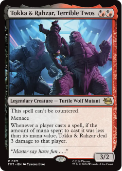 Tokka & Rahzar, Terrible Twos single card from Magic: the Gathering