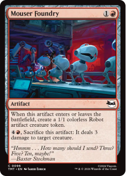 Mouser Foundry (FOIL) single card from Magic: the Gathering