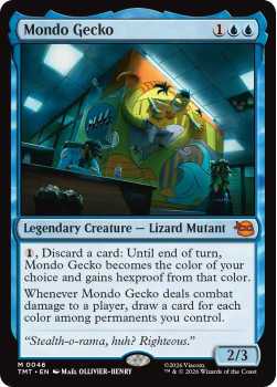 Mondo Gecko single card from Magic: the Gathering