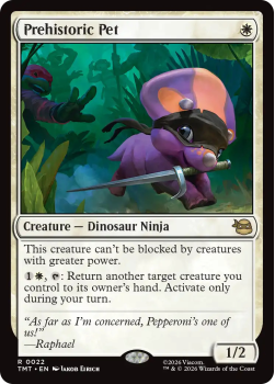 Prehistoric Pet single card from Magic: the Gathering