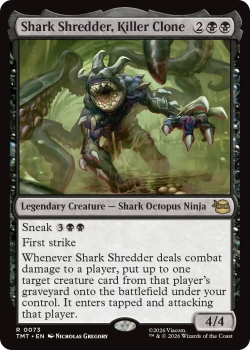 Shark Shredder, Killer Clone single card from Magic: the Gathering