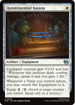 Quintessential Katana (FOIL) single card from Magic: the Gathering