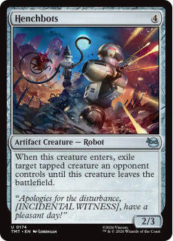 Henchbots (FOIL) single card from Magic: the Gathering