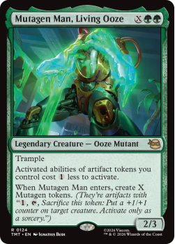 Mutagen Man, Living Ooze single card from Magic: the Gathering