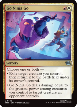 Go Ninja Go single card from Magic: the Gathering