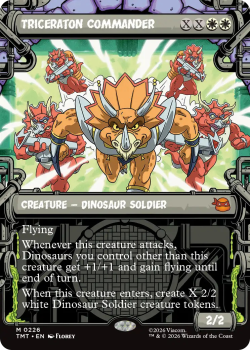 Triceraton Commander (SHOWCASE) single card from Magic: the Gathering