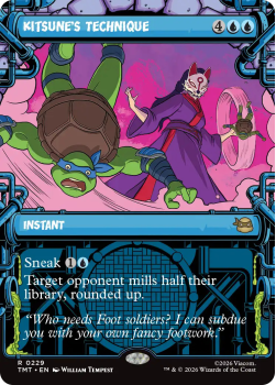 Kitsune's Technique (SHOWCASE) single card from Magic: the Gathering