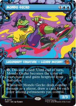 Mondo Gecko (SHOWCASE) single card from Magic: the Gathering