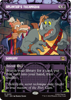 Splinter's Technique (SHOWCASE) single card from Magic: the Gathering