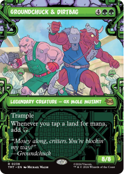 Groundchuck & Dirtbag (SHOWCASE) single card from Magic: the Gathering