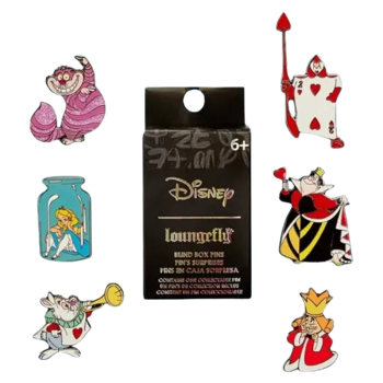 Blind Box Enamel Pins - Alice in Wonderland