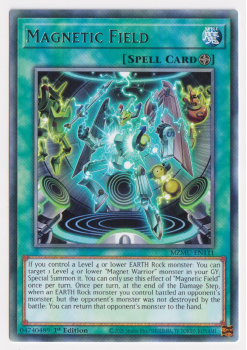 Magnetic Field (Rare) single card from Yu-Gi-Oh!
