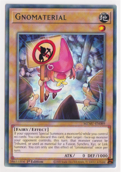 Gnomaterial (Rare) single card from Yu-Gi-Oh!
