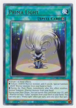 Prima Light (Rare) single card from Yu-Gi-Oh!