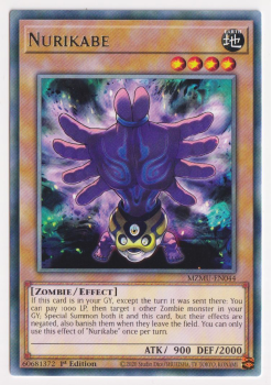 Nurikabe (Rare) single card from Yu-Gi-Oh!