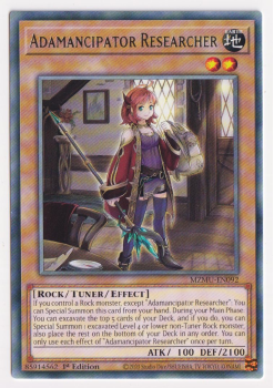 Adamancipator Researcher (Rare) single card from Yu-Gi-Oh!