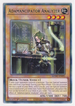 Adamancipator Analyzer (Rare) single card from Yu-Gi-Oh!