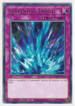 Torrential Tribute (Rare) single card from Yu-Gi-Oh!